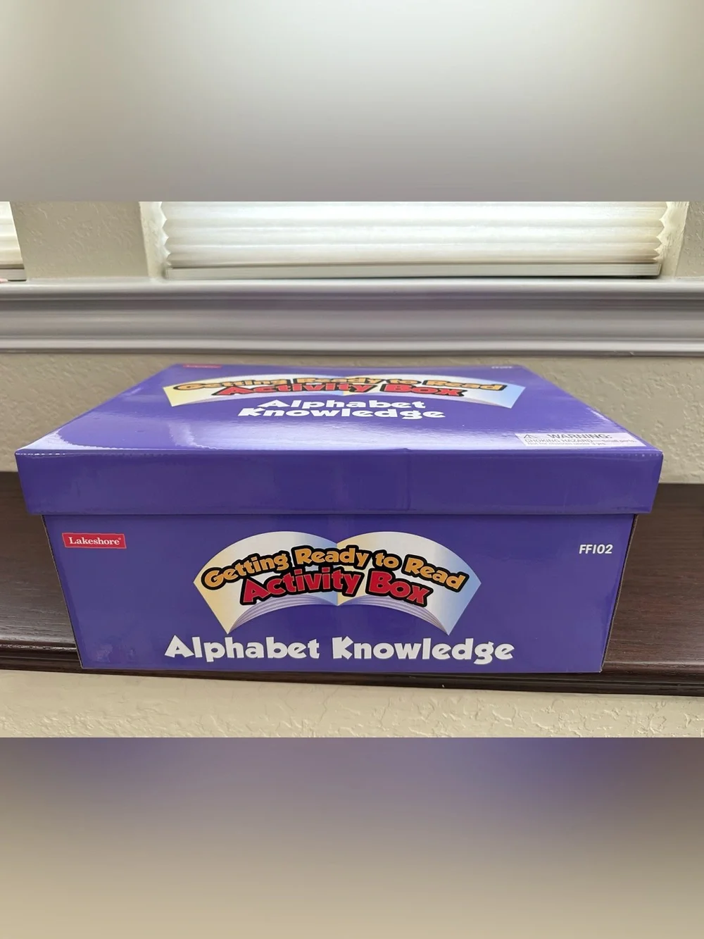 Lakeshore Alphabet Knowledge Activity Box
